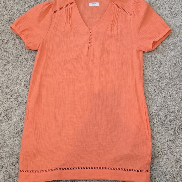 UNTUCKit Dresses & Skirts - UNTUCKit Women's Vibrant Orange Blouse